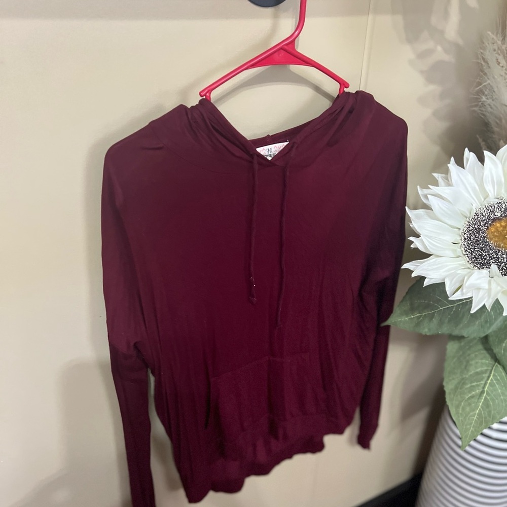 Pink Republic Deep Red Hoodie